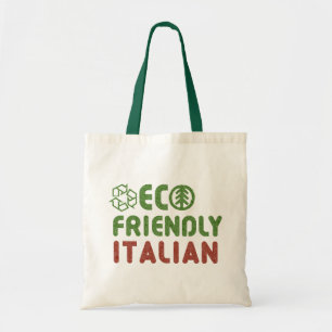 Milieuvriendelijke Italiaanse herbruikbare boodsch Tote Bag