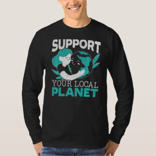 Milieuvriendelijke Natuur Recycling Moeder Aarde D T-shirt