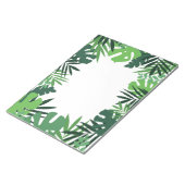 Milieuvriendelijke palmbladeren, tropisch groen oe notitieblok (Schuin)
