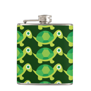 Milieuvriendelijke Schattigee schildpad Drink kolf Heupfles