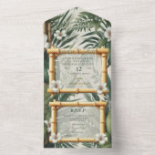 Milieuvriendelijke tuinen en gebouwen in Harmony All In One Uitnodiging (Binnen)