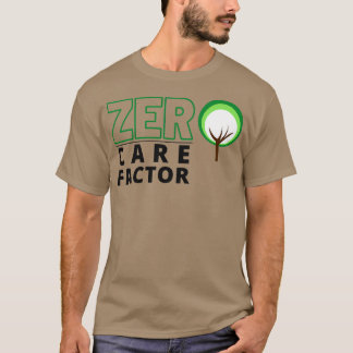 Milieuvriendelijke Zero Care Factor hernieuwbare e T-shirt