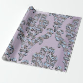 Miliscent Pardiggle Damask Cadeaupapier (Uitgerold)