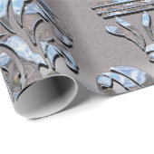 Miliscent Shadow Damask Cadeaupapier (Rol Hoek)