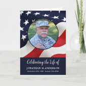 Militair - Amerikaanse vlag - Viering van het leve Programma (Voorkant)