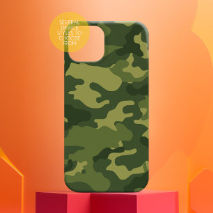 Militair Camoppatroon Case-Mate iPhone 14 Hoesje