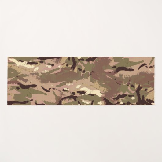 Militair Camouflage Army Green Camo Pattern. Yogamat (Voorkant (horizontaal))