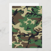 Militair Camouflage Kaart (Voorkant / Achterkant)