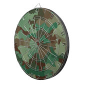 Militair Camouflage Patroon (Strijdkrachten) Dartbord (Voorkant Rechts)