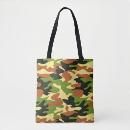militair camouflagepatroon draagtas