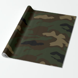 Militair camouflagepatroon Leger Soldaat Uniform K Cadeaupapier