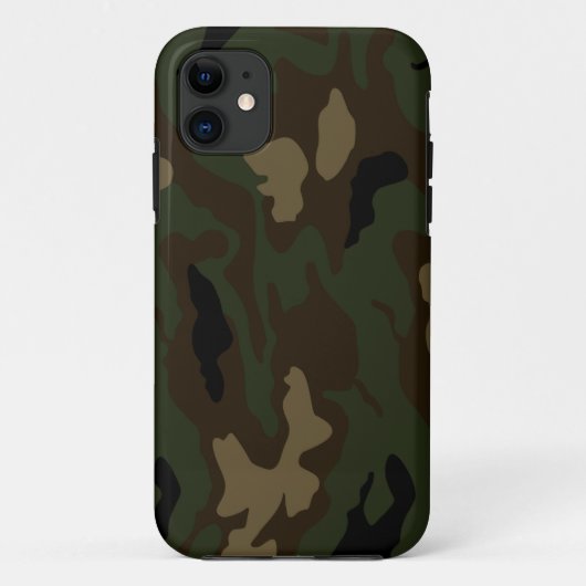 Militair camouflagepatroon Leger Soldaat Uniform K Case-Mate iPhone Case (Achterkant)