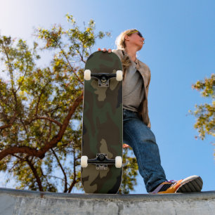 Militair camouflagepatroon Leger Soldaat Uniform K Skateboard