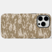 Militair Digitaal Camouflage Legerwoestijn Case-Mate iPhone Case (Achterkant (horizontaal))