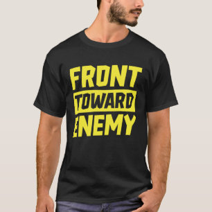 Militair front tegenover vijand Claymore militair T-shirt