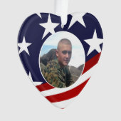 Militair gebed met foto ornament (voorkant)