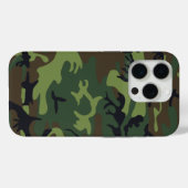 Militair Groen Camouflage Case-Mate iPhone Case (Achterkant (horizontaal))