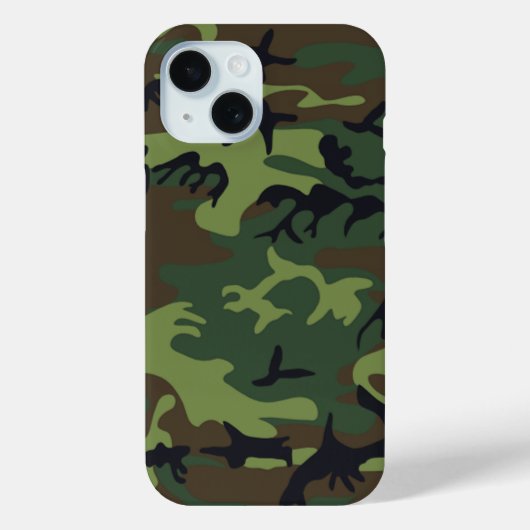 Militair Groen Camouflage Case-Mate iPhone Case (Achterkant)