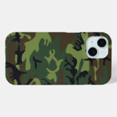 Militair Groen Camouflage Case-Mate iPhone Case (Achterkant (horizontaal))