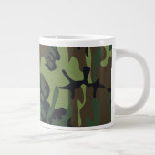 Militair Groen Camouflage Extra Grote Beker (Rechts)