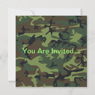 Militair Groen Camouflage Kaart