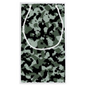 Militair groen Camouflage Patroon Klein Cadeauzakje (Achterkant)