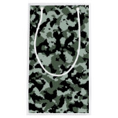 Militair groen Camouflage Patroon Klein Cadeauzakje (Voorkant)