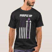 Militair Kind Sterke Jet Up Trots Militair T-shirt (Voorkant)