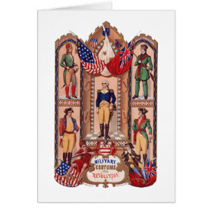 Militair kostuum van de Revolutionaire Oorlog 1855