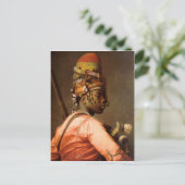 Militair Man van Bashi-Bazouk door Jean-Leon Gerom Briefkaart (Staand voorkant)