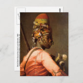 Militair Man van Bashi-Bazouk door Jean-Leon Gerom Briefkaart (Voorkant / Achterkant)