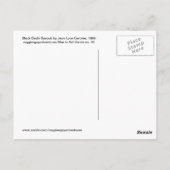 Militair Man van Bashi-Bazouk door Jean-Leon Gerom Briefkaart (Achterkant)