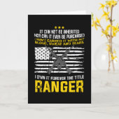 Militair ontwerp van Ranger Kaart (Gele Bloem)