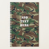 Militair Patroon voor het bos van Camouflage Tiger Planner (Voorkant)