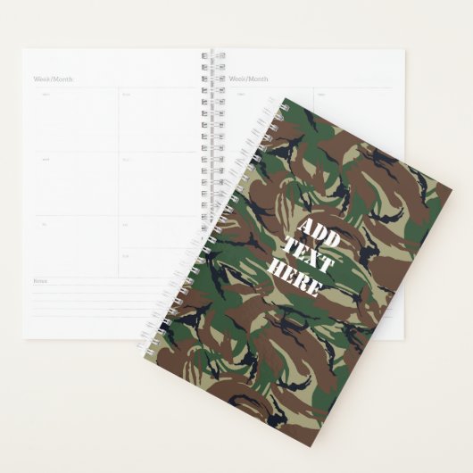 Militair Patroon voor het bos van Camouflage Tiger Planner (Display)