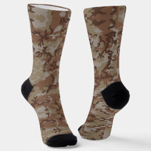 Militair patroon woestijn Camouflage Sokken