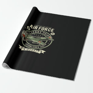 militair pride - vliegtuig cadeaupapier
