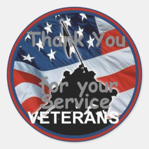 MILITAIR RONDE STICKER