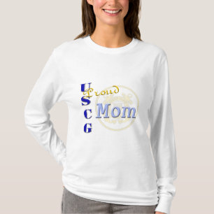 Militair Shirt "Proud USCG Mam"