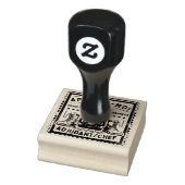 Militair stempel: "BEL MIJ ADJUDANT-CHEF" Rubberstempel (Stempel)
