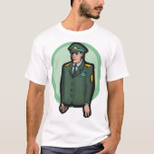 militair t-shirt (Voorkant)