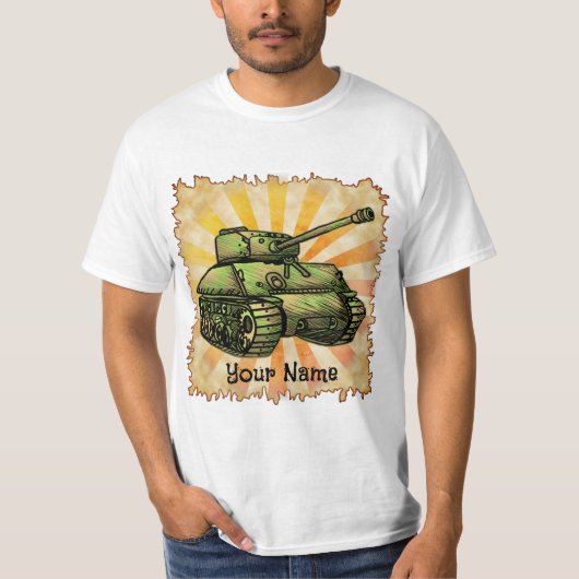 Militair T-shirt (Voorkant)