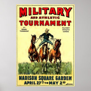 Militair toernooi poster