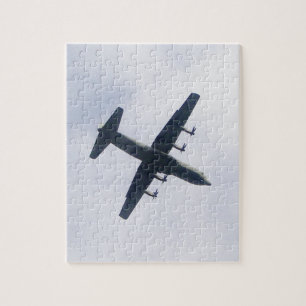 Militair transportvliegtuig legpuzzel