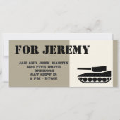 Militair Verzenden van Aangepast Aangepast Geperso Kaart (Achterkant)