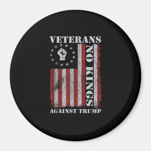 Militair Veteranen Protesteer Vlag Patriottische V Magneet