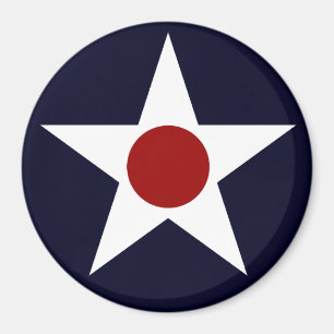 Militair Vliegtuig Roundel - 241102-K Magneet