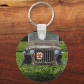 Militair voertuig sleutelhanger (Voorkant)