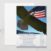 Militair wegtrekken kaart (Voorkant / Achterkant)