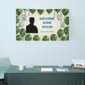 Militair Welkom Thuis Gemeenschapsbanner met Camo Spandoek (Beurs)